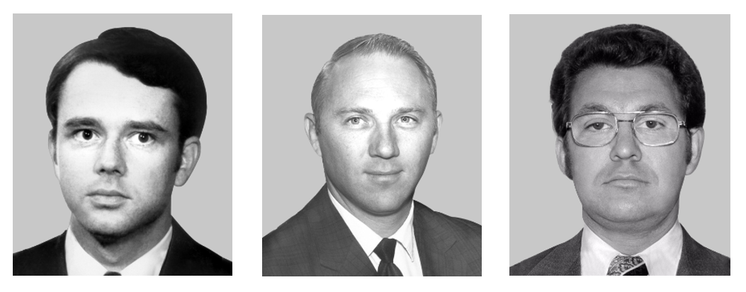 Charles Elmore, J. Robert Porter, Johnnie L. Oliver -- three agents killed on August 9, 1979