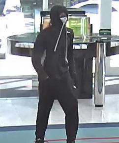 Weston, Florida Bank Robbery Suspect, Photo 4 of 6 (12/21/15)